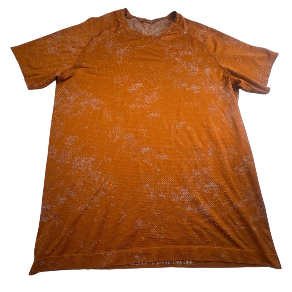 !!!!!! SOLD !!!!!  Large Orange Performance Gym Athletic Tie Die